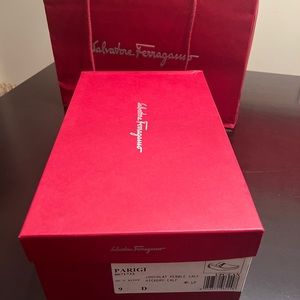 Salvatore Ferragamo Men’s Shoes Parigi Size 9 Chocolat (Brown) Brand New